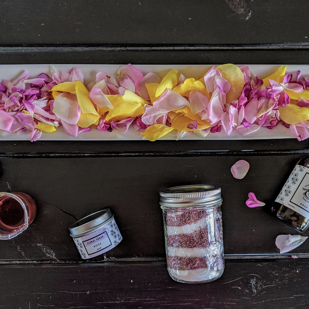 All About Roses // facial sauna, homemade rosewater & rose petal sugar