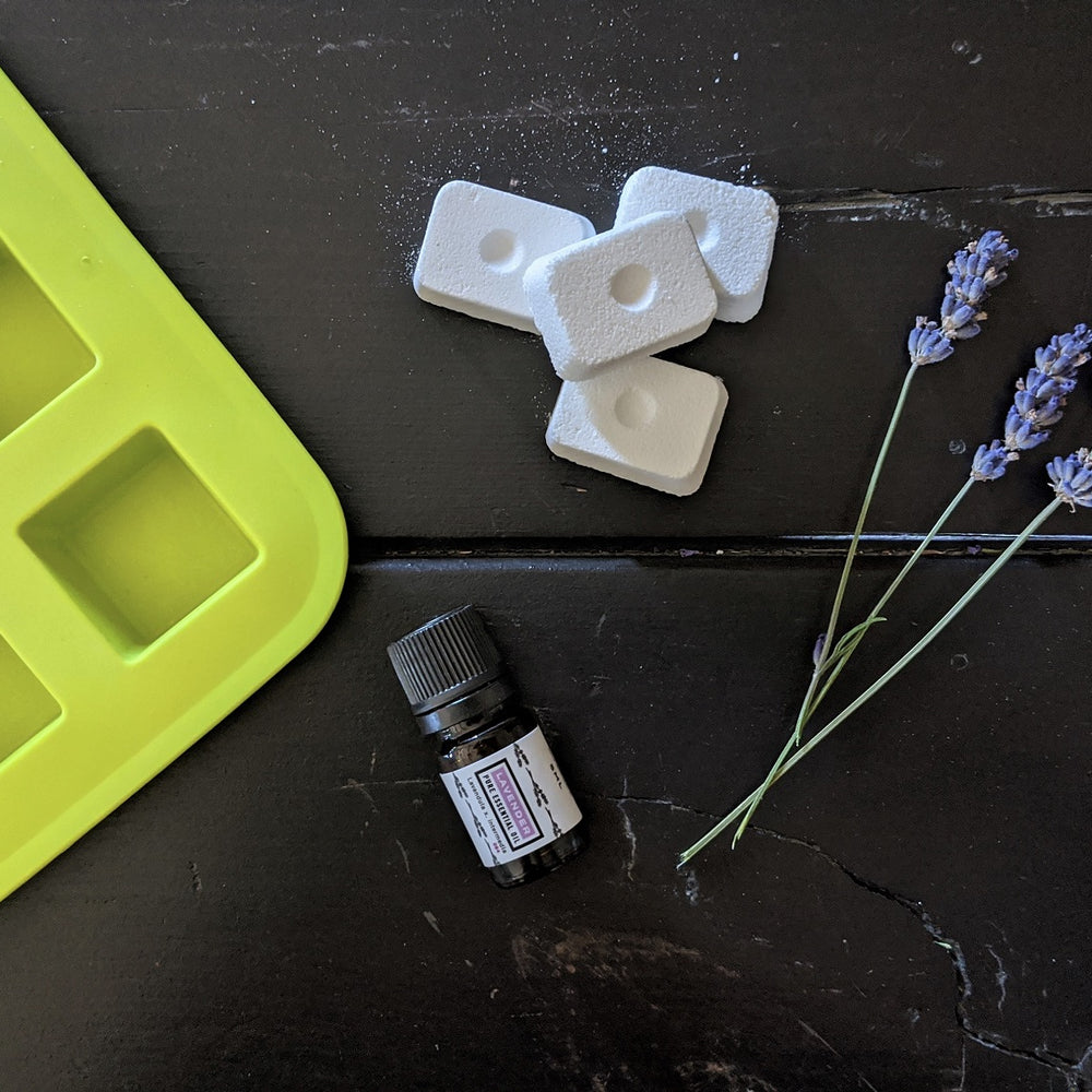 Make Your Own Bathroom Fizzies with Essential Oils